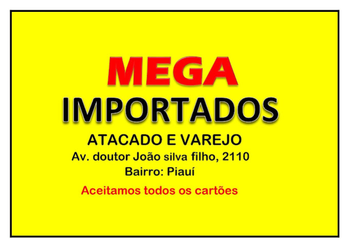 MEGA IMPORTADOS Parnaíba PI